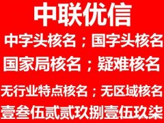 注册总局核名公司快速核名不过不收费