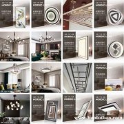 现代简约方形家居灯具 家装卧室餐厅灯创意温馨房