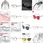 复古圆形轻盈眼镜架 新款文艺时尚眼镜