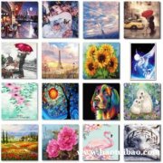 diy数字油画 厂家直销手工手绘油画