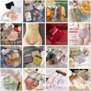 新款个性日系女士内裤 时尚纯棉裆内裤