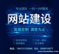 承接各类高端网站定制开发，个性化软件开发定制