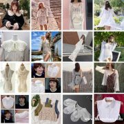 性感袖跨境货源批发 韩版蕾丝宽松女装