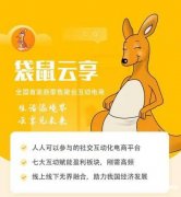 袋鼠云享全国首创聚合式互动创新电商平台