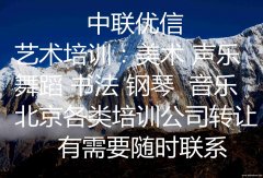 北京书法绘画体育声乐执照转让北京各类培训机构执照转让