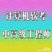 计算机软件水平考试中级职称工程师报名简章好考容易过