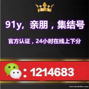 91y下分可靠微信