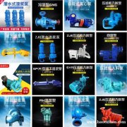 多级泵 液下泵 化工泵 双吸泵 排污泵