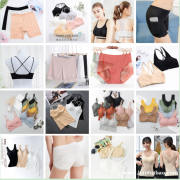 安全裤 裹胸 粘胶 无缝 内 裤