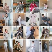 女式家居服 男式家居服 真丝睡衣