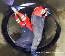 朔州市右玉县专业管道破损腐蚀渗漏管道接口渗漏修复短管内衬置换