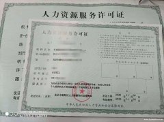 北京人力资源许可审批经营许可证流程