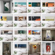 办公室装饰画 餐厅画 电表箱装饰画