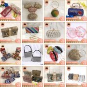 镶钻包 礼服单肩包 派对包水钻化妆包