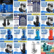 潜水泵 离心泵 转子泵