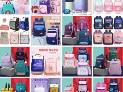 现货批发英伦风小学1-6年级使用双肩包