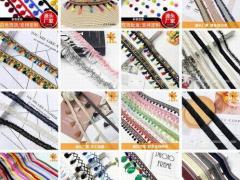 亮片花边 平阳花边 小香风织带