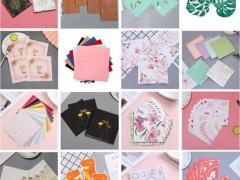 彩色印花餐巾纸 婚庆纸巾