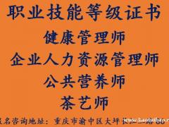 重庆健康管理师考试报考条件和考试时间