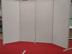 八棱柱展板直排隔断带板供应