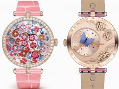 梵克雅宝新品腕表——用花卉显示时间的腕表
