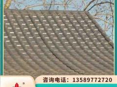 河南开封隔热板彩瓦 树脂合成瓦 农村别墅瓦隔音降噪