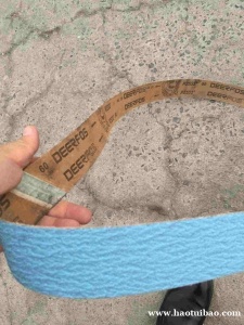 韩国鹿牌PZ533锆刚玉涂层砂带蓝砂带抛光砂带