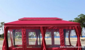 西安隔离帐篷户外遮阳棚四脚伞室外户外大帐篷定做