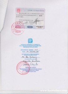 多米尼加结婚证领馆盖章