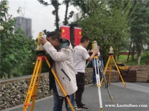 汉中市政道路测量班道路施工放样培训