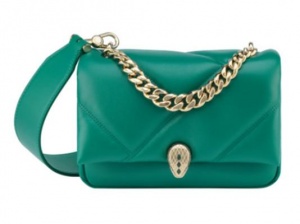 新品绿色『BVLGARI宝格丽包包』：简约又高级，时尚又气质