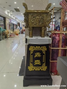 西安开业鼎摆件  1号大龙鼎庆典落地树脂大摆件