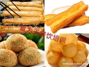 油条、豆腐脑、芝麻球、南瓜饼、五香卤蛋等小吃培训到湘南食为天餐饮小吃培训