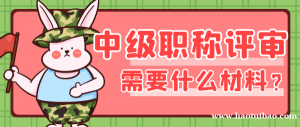 2023年湖北中级工程师职称评审需要提供什么资料？