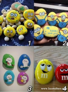 趣味石头画 节日特别活动