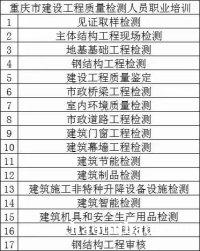 重庆主体结构检测证书年审需要那些资料