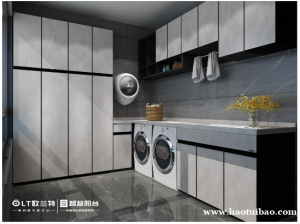 万物皆岩板，岩板阳台柜洗衣柜有哪些优点？