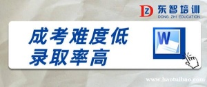 成人学历提升找东智培训 学信网可查 终身有效