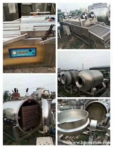 二手全自动夹层锅 二手不锈钢夹层锅