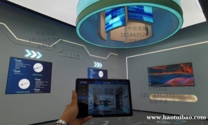 展厅中控系统沙盘灯光视频联动控制