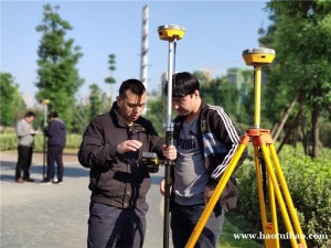 实战的工程测量学习gps仪器培训班