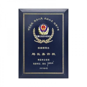 邵阳奖牌湖南警察奖牌先进单位木质奖牌先进集体奖牌制作会员单位奖牌