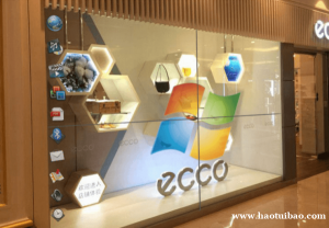 透明展示柜一体机/橱窗展柜液晶触摸屏广告机/可拼接全息展示柜