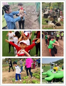 武汉班级出游学前班很高兴活动丰富教练带团有方法