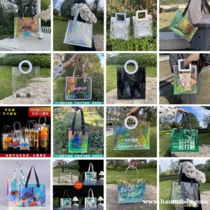 奶茶饮料红酒塑料包装袋 礼品喜糖ins伴手礼袋