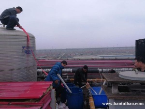 北京宾馆酒店温泉中心热水管除水垢水碱技巧和方法