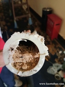 清洗疏通宾馆酒店温泉热水管除水垢水碱