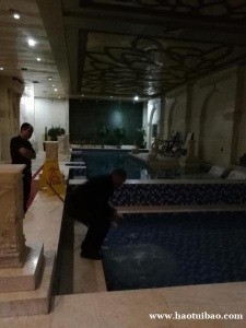 浴池汤泉酒店温泉砂缸热水管水垢清洗疏通北京公司