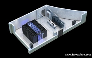 太原机房数据中心效果图制作|6小时快速出图