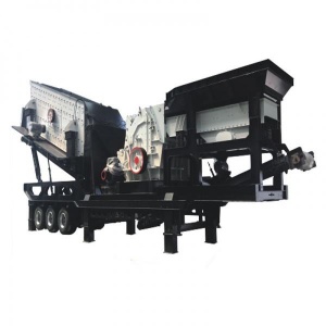 履带机 石料破碎车 石料制砂机 喂料机 大型履带式移动破碎站